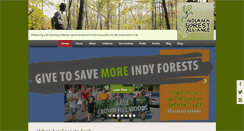 Desktop Screenshot of indianaforestalliance.org