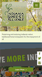 Mobile Screenshot of indianaforestalliance.org